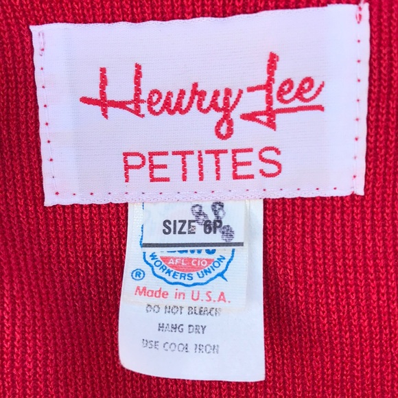 Henry Lee Vintage Military Style Dress - Picture 9 of 13